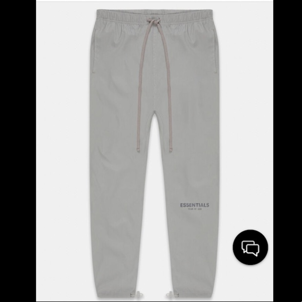 Fear of God ESSENTIALS Reflective Track Pants (S)